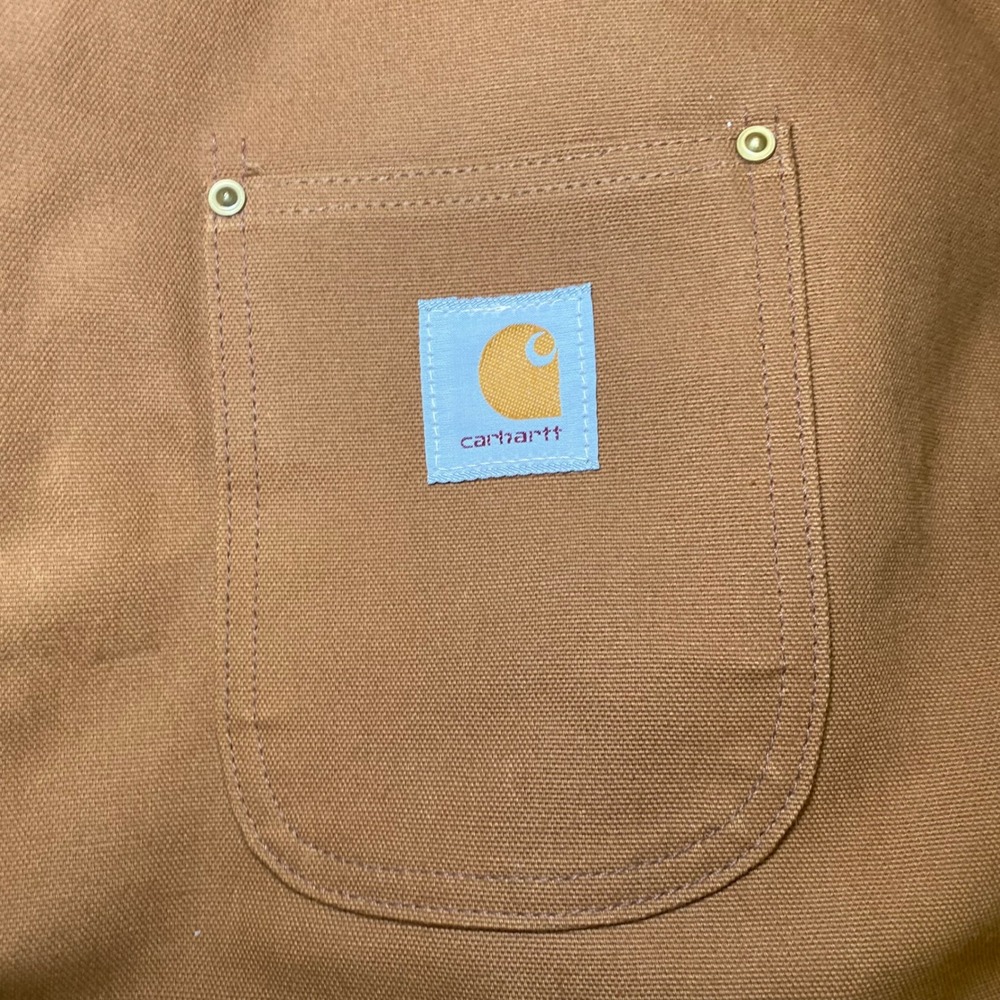 NOS‎ Vintage Carhartt 6BLC Chore Coat 2XL 52R Blanket Lined Brown Duck USA - Picture 15 of 16